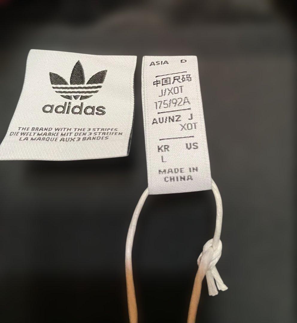 新品/アディダス ベロアブラック セットアップ/XOT/各所にドローコード