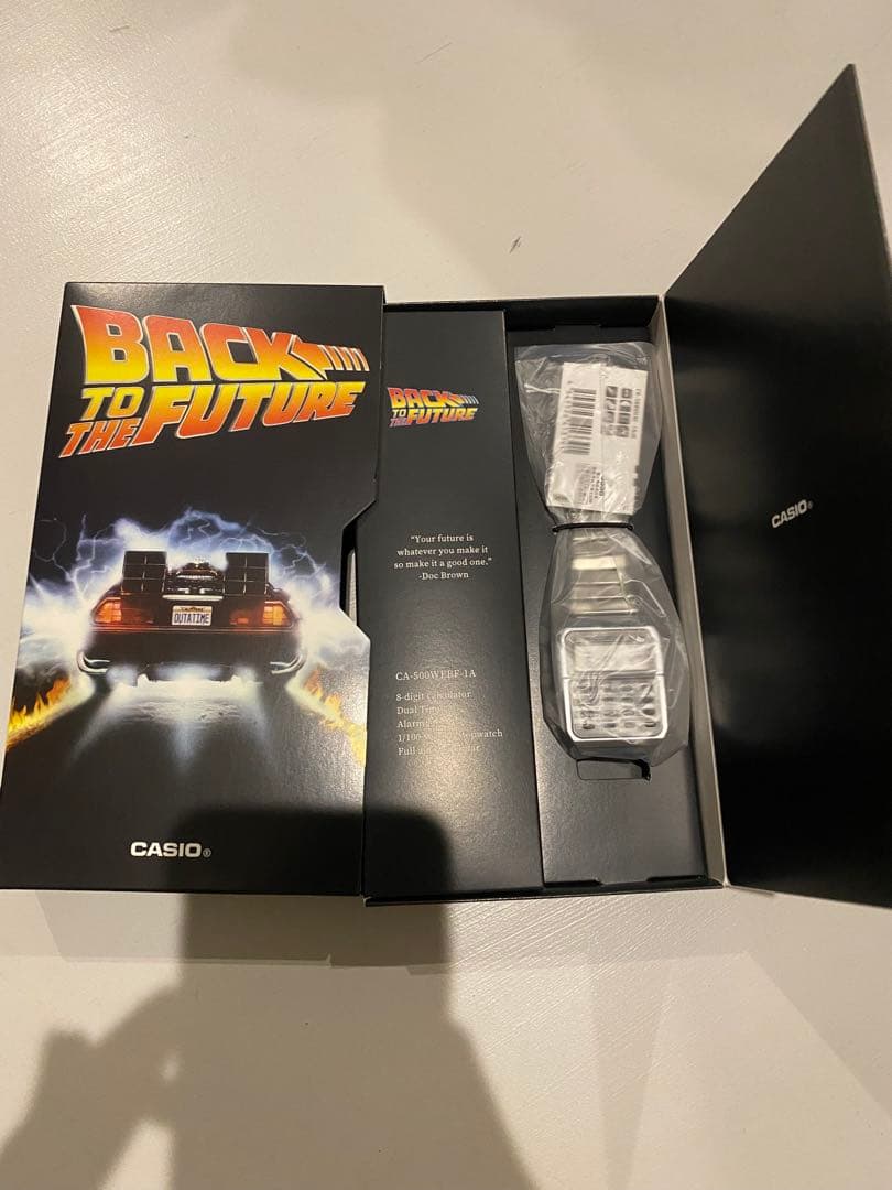 トマトCASIO CA-500WEBF-1AJRバックトゥザフューチャー