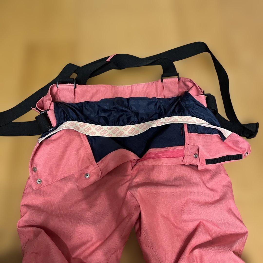 スノーウェアセット ピンク系カモフラージュ　キッズL &150