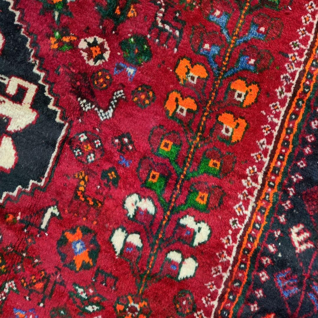 ペルシャ絨毯　シ－ラーズ産 265x165 クリーニング済 shiraz