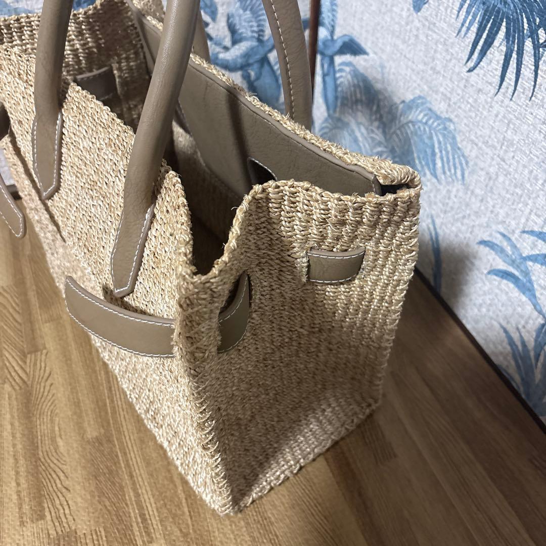 SEA（シー）Basket Bag/グレージュMサイズ