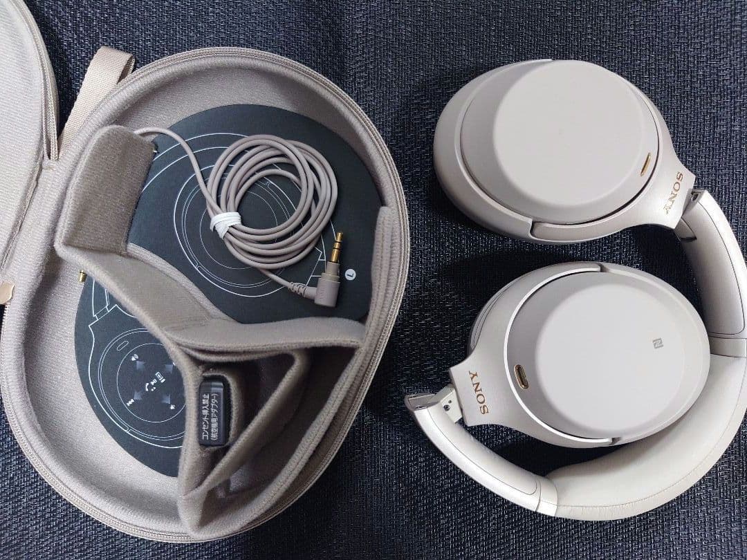 SONY WH-1000XM3(S) ワイヤレスノイズキャンセリングヘッドホン