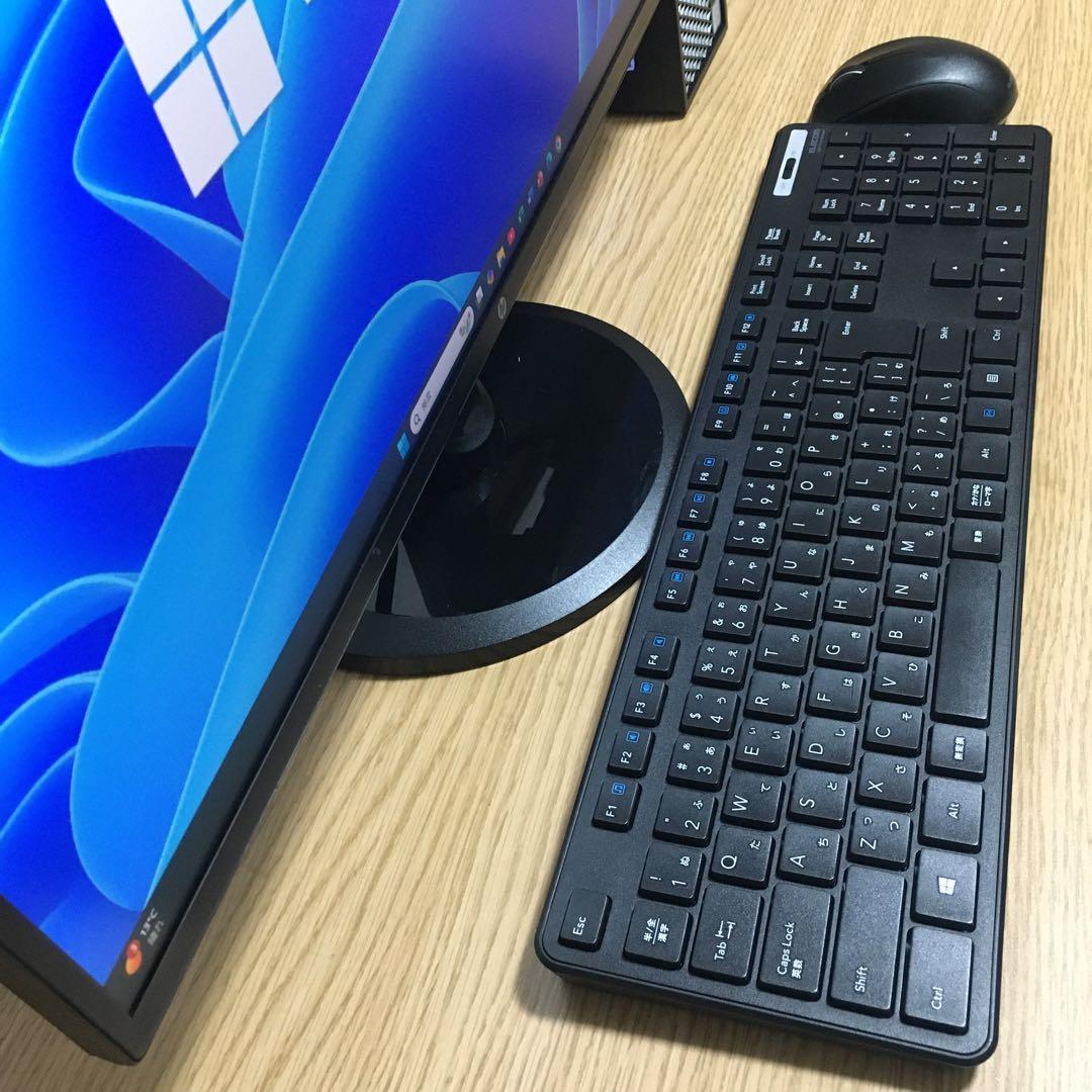 DELL Win11 ワークステーション SSD搭載 23.8インチモニター付き