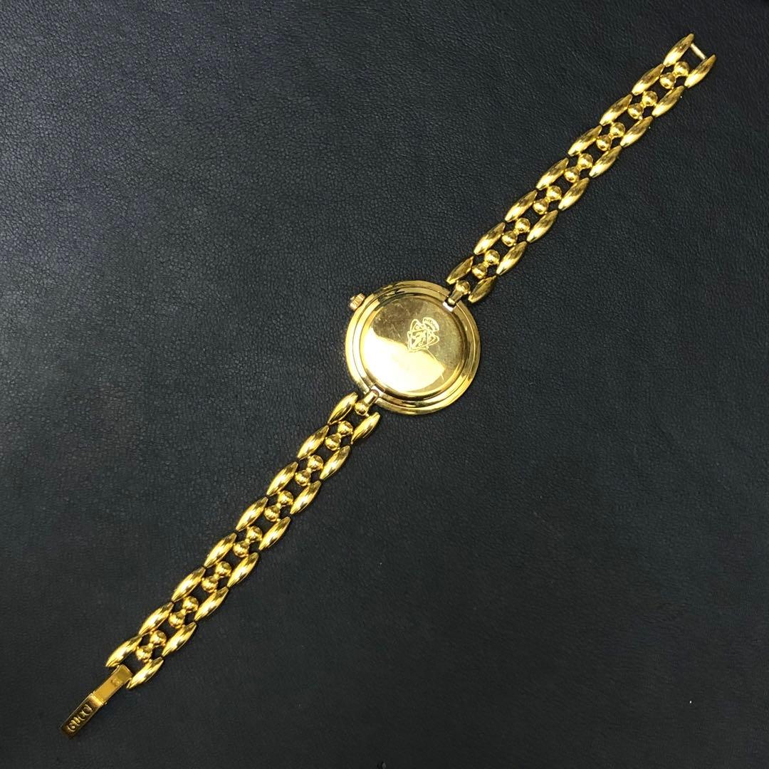 (C011417)GUCCI チェンジベゼルウォッチ レディース 11/12.2