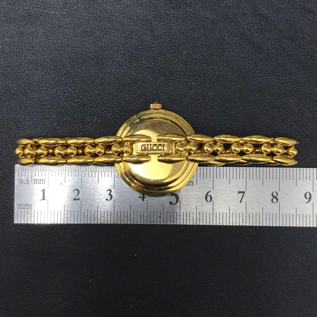 (C011417)GUCCI チェンジベゼルウォッチ レディース 11/12.2