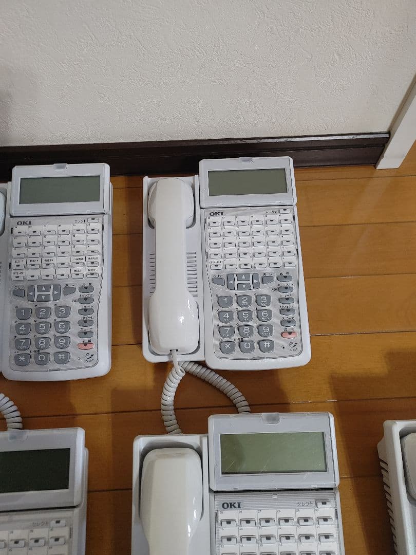 OKI IP電話機 MKT/IP-30DKWHF-V2 7台セット