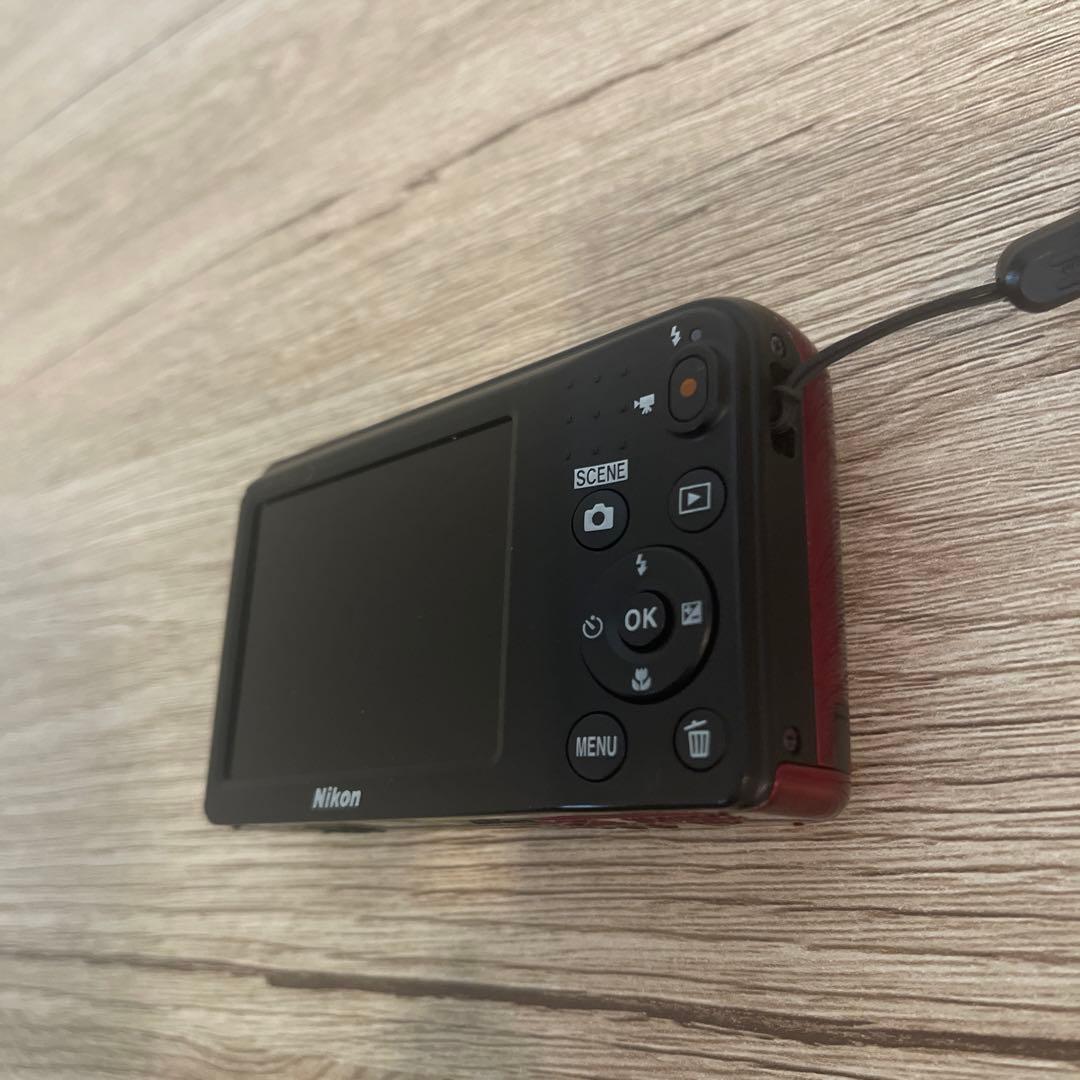 2606 Nikon ニコン COOLPIX デジカメ A10 レッド