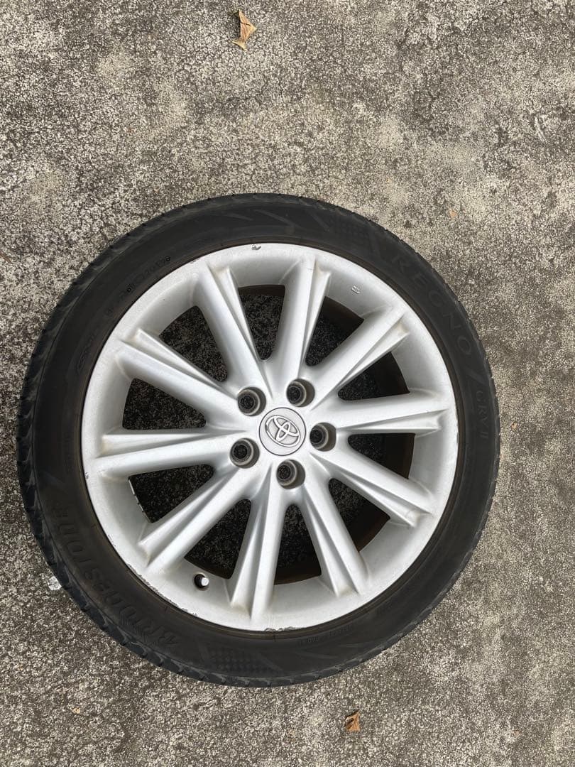 トヨタ 18インチ ホイールセット ブリヂストン