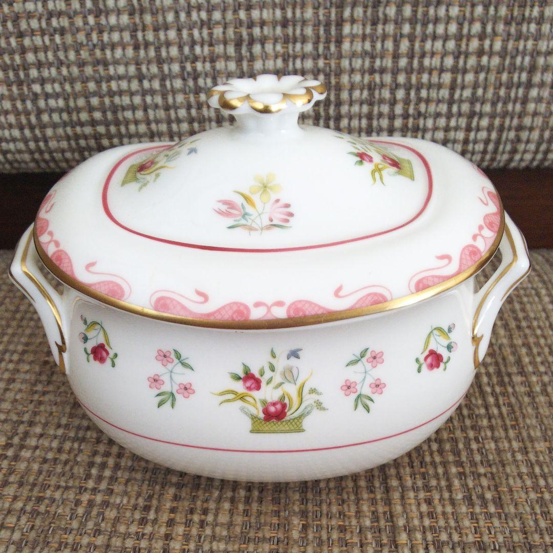 ウエッジウッド/ビアンカ/ウィリアムズハーグ/花とバスケット(廃盤品)