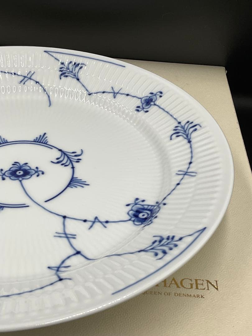 ロイヤルコペンハーゲン　ブルーコペン　プレート　27センチ