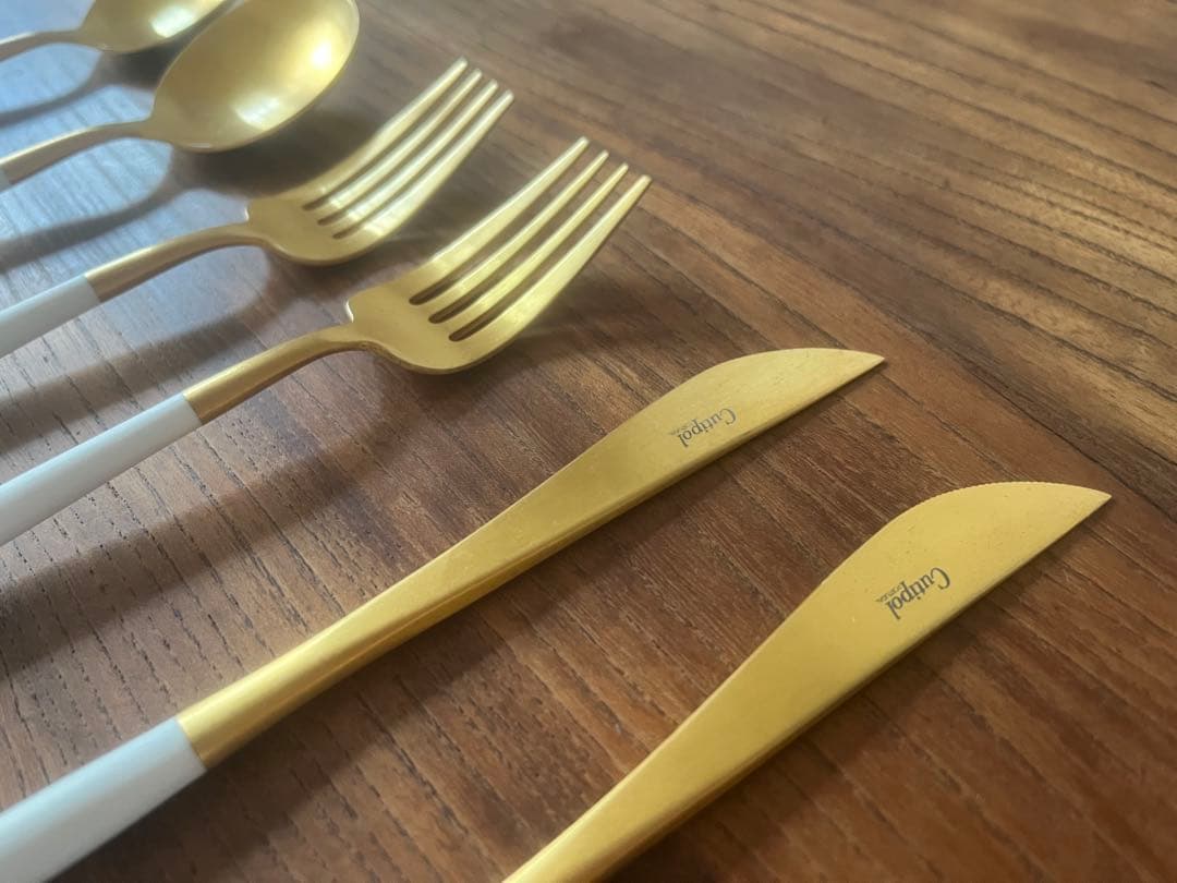 Culinar ゴールドカトラリーセット