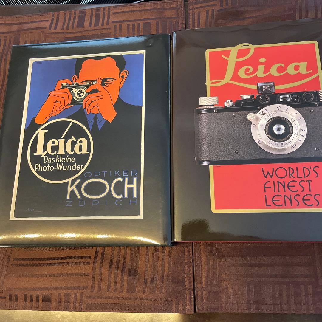 LEICA 大型豪華版洋書２冊　カメラ編　レンズ編