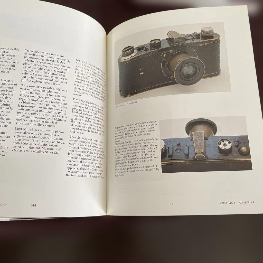 LEICA 大型豪華版洋書２冊　カメラ編　レンズ編