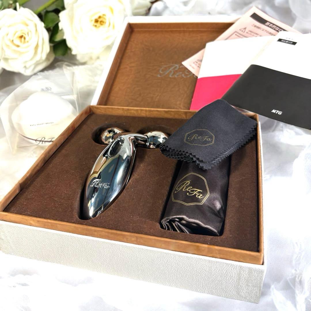 【美品】おまけ付き✨リファ　プラチナローラー　美顔器 美顔ローラー マッサージ