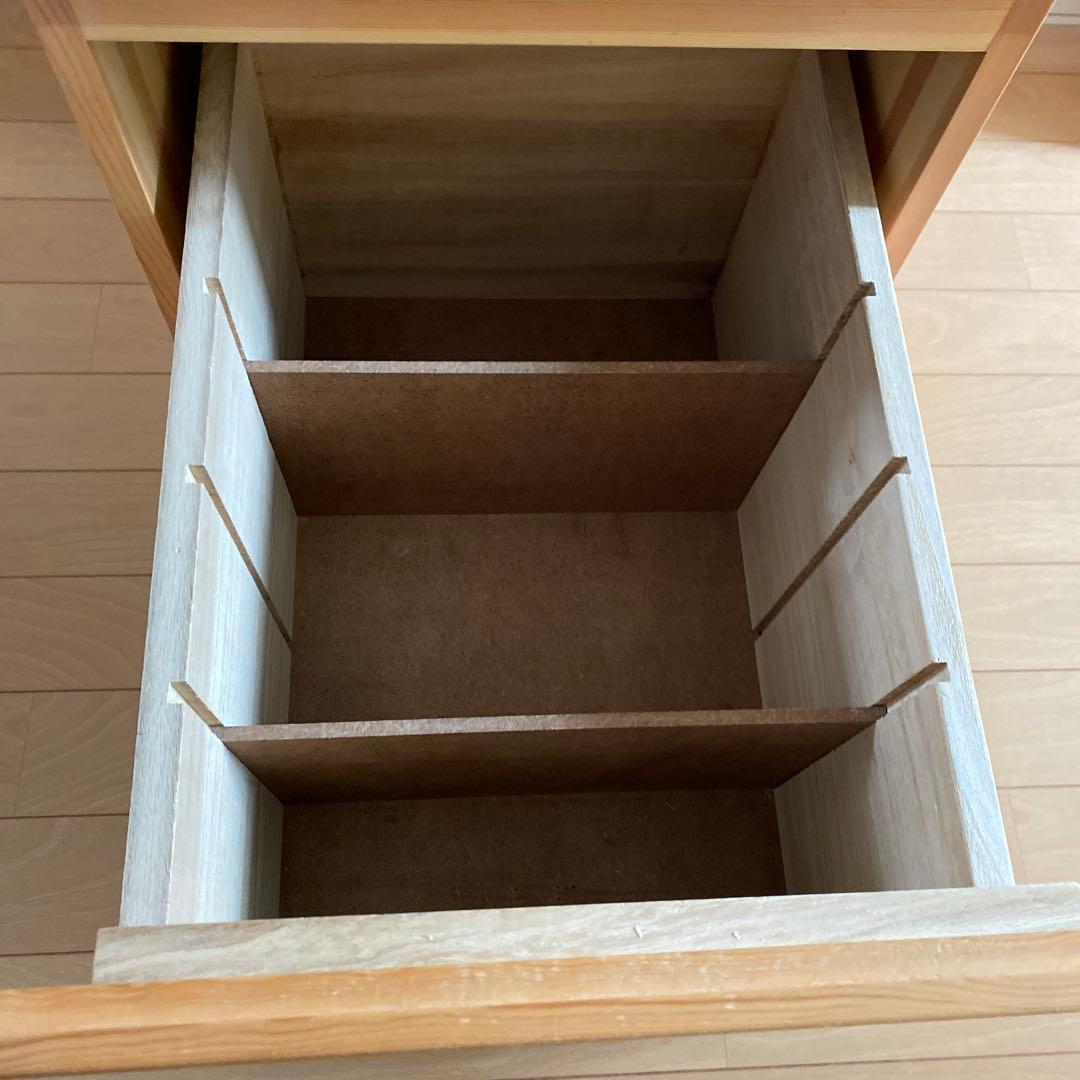 無印良品 無印 木製デスク キャビネット 机