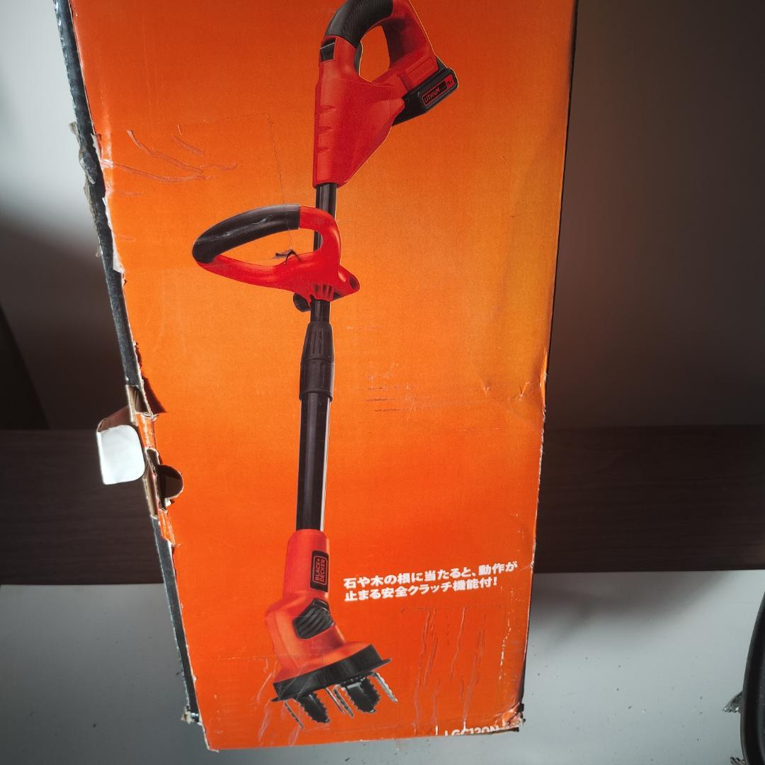 BLACK+DECKER ミニ耕運除草機 充電式