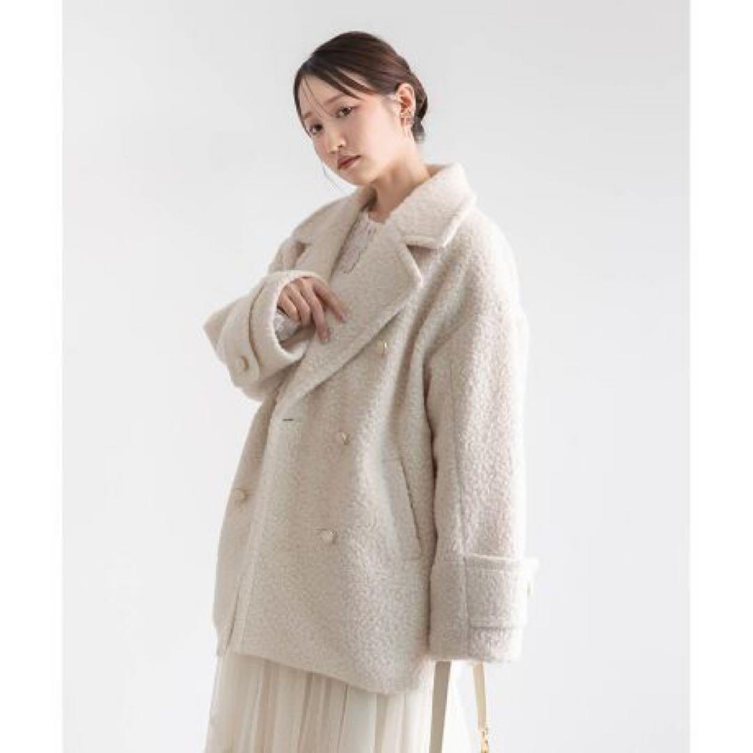 【ねこ】RANDA ループボアピーコート
