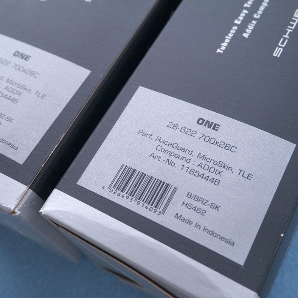 未使用 2本 シュワルベ ワン 28c チューブレスイージー Schwalbe