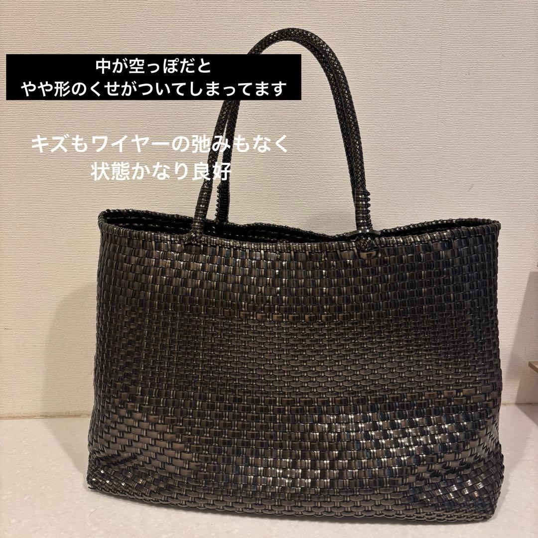 アンテプリマ　ワイヤーバッグ イントレッチオ　ブラック　黒