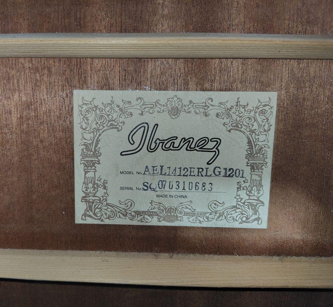 【12弦エレアコ】Ibanez ／弦高低め弾きやすい・ソフトケース付・値段応相談