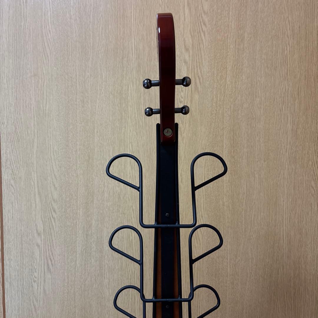 YAMAHA ヤマハ　バイオリン型 スリッパラック 5足