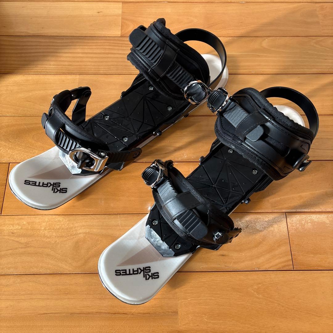 【美品】使用回数2回 SKISKATES スノーボードブーツ用 feet