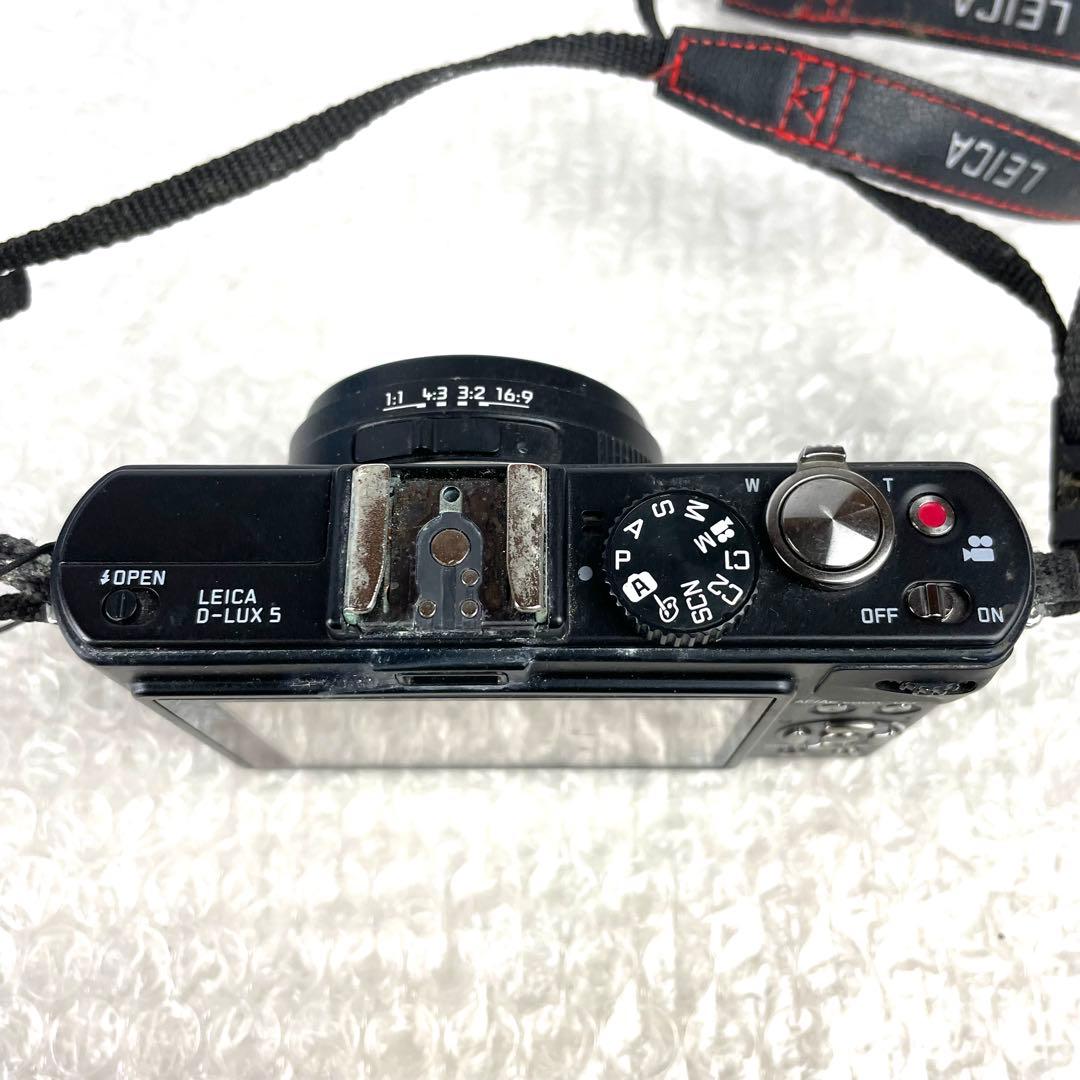 LEICA ライカ コンパクトデジタルカメラ D-LUX5 ブラック