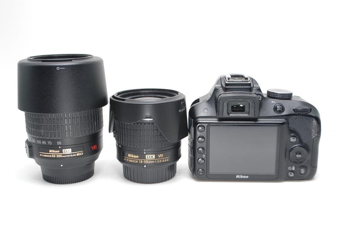 ❤️美品❤️Nikon D3300 ダブルレンズセット 付属品豊富 高画質な撮影