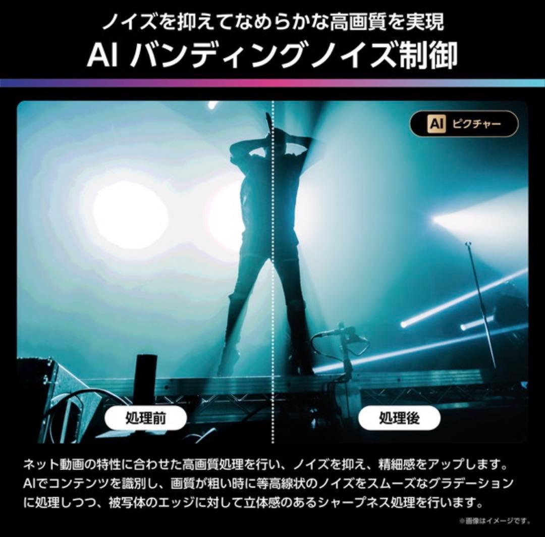 Hisense 55V型 u8r 新品・未開封　メル