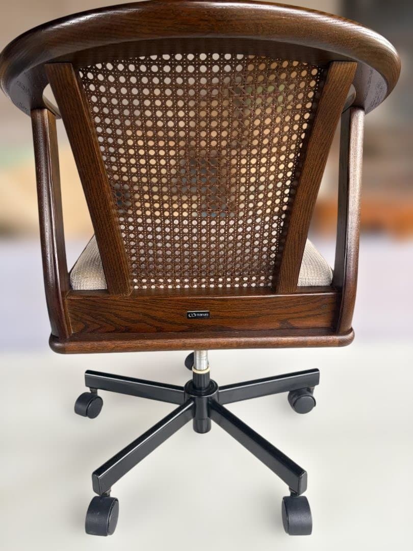 maruni デスクチェア　ダイニングチェア　昇降機能　車輪付き