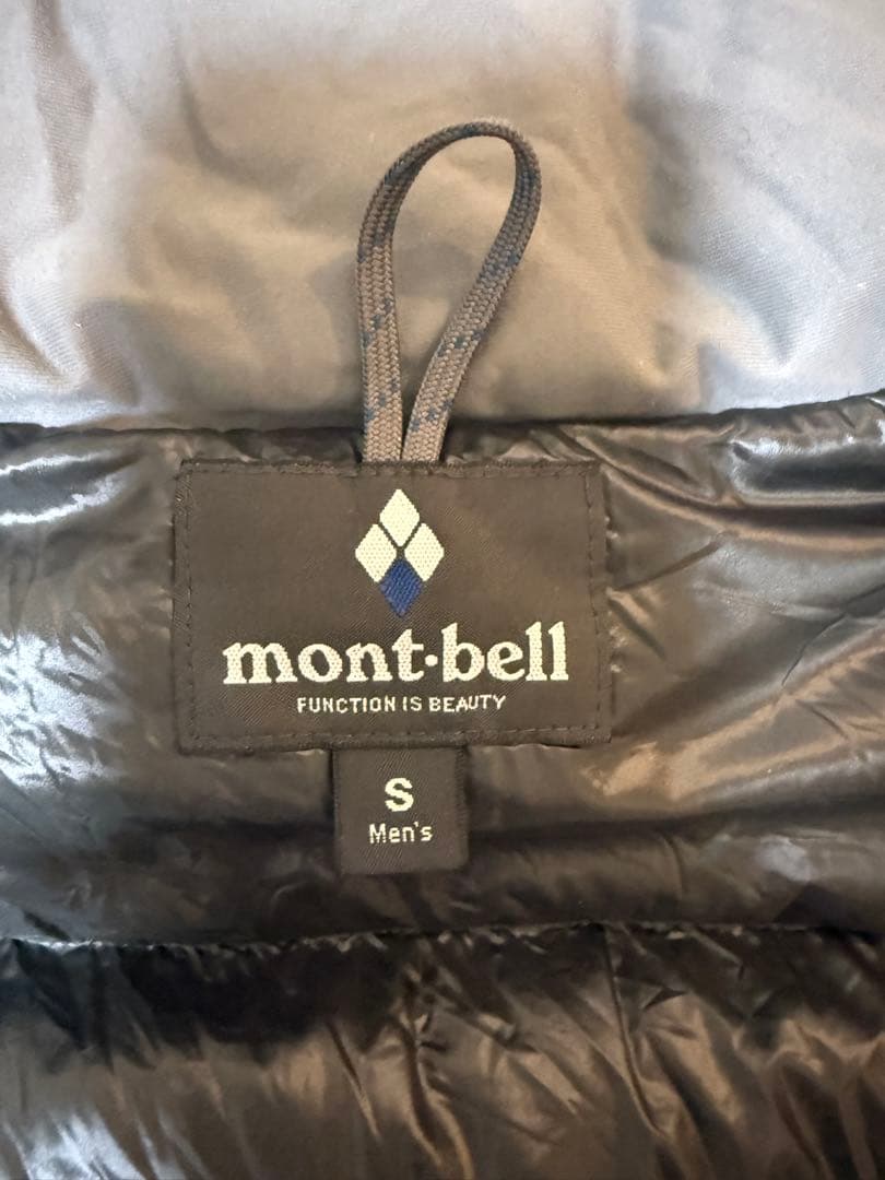 mont-bell アルパインダウンジャケットSブラック