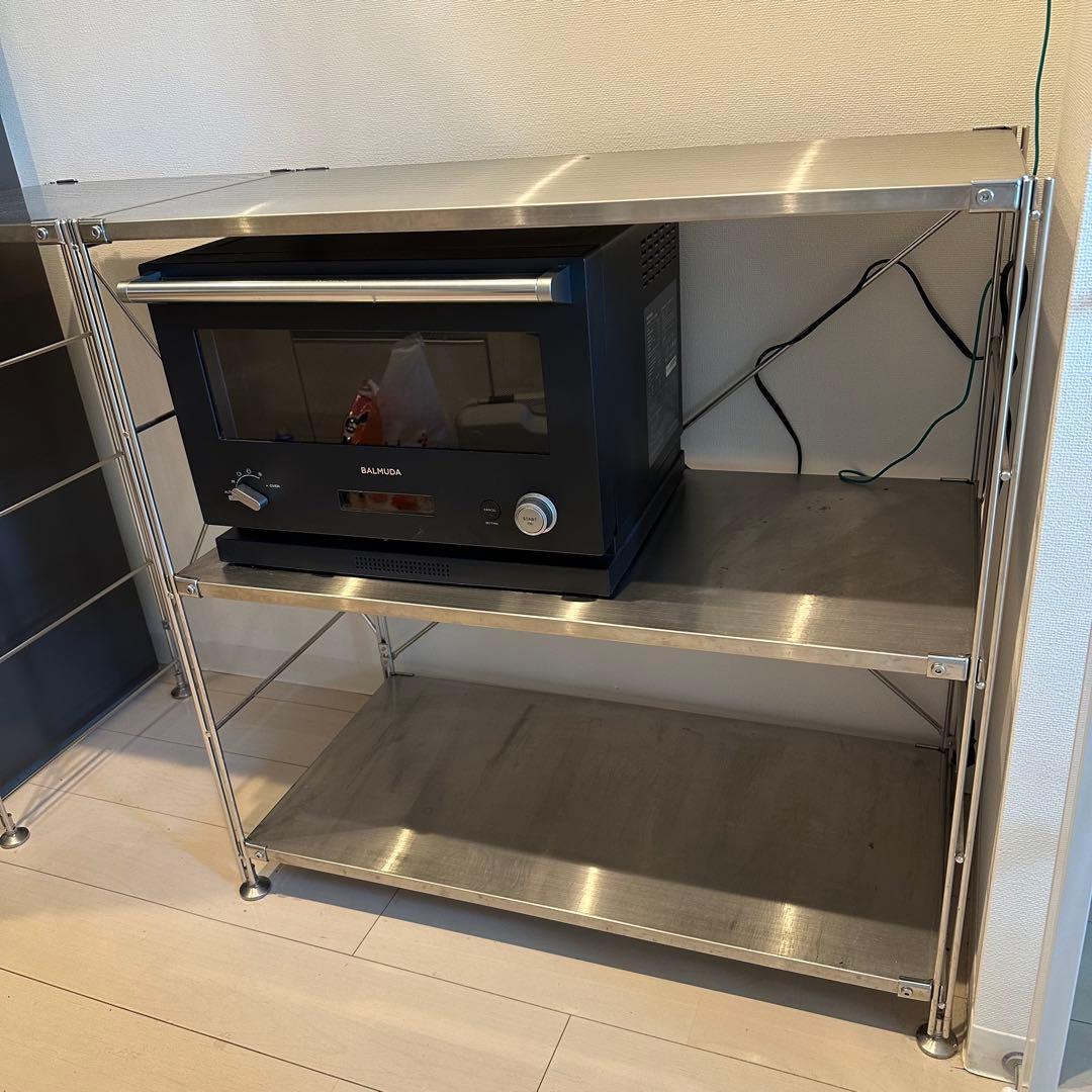 【3/26まで出品】無印良品　ステンレスユニットシェルフ 組み合わせ