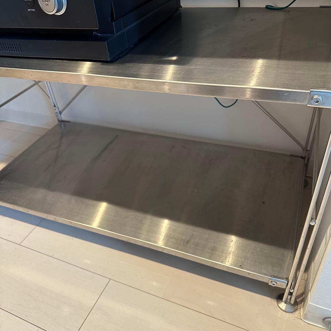 【3/26まで出品】無印良品　ステンレスユニットシェルフ 組み合わせ