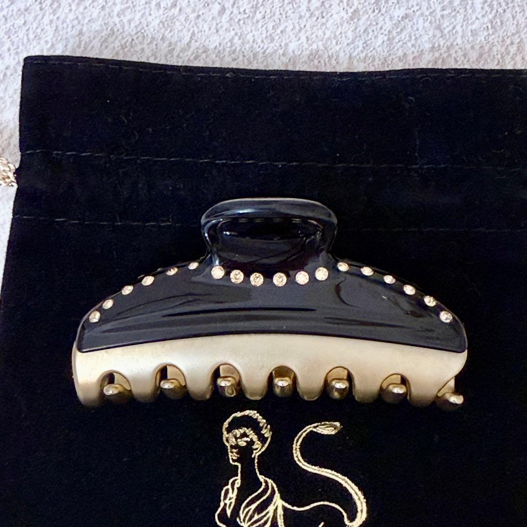 【最終価格】ALEXANDRE DE PARIS ブラックへアクリップMサイズ