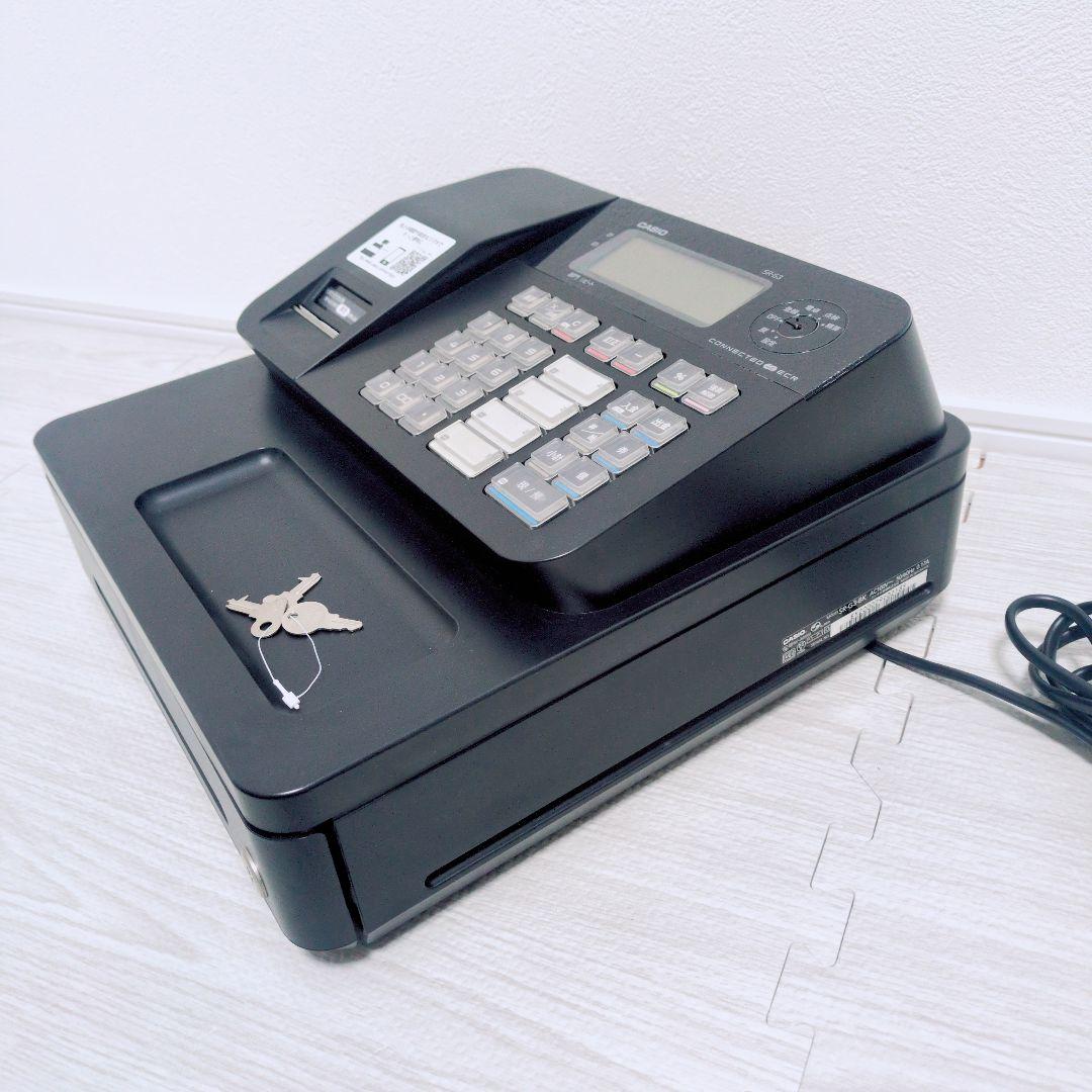 【美品】CASIO カシオ レジスター SR-G3-BK