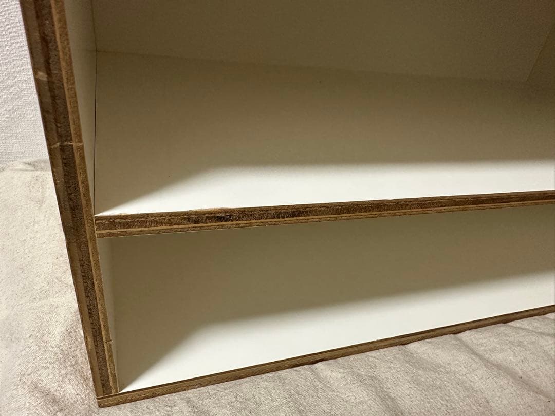 LAUAN SHELVES ラワンシェルブズ ホワイト　3段