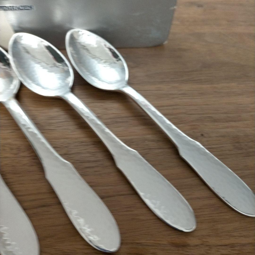 ジョージジェンセン スプーン 5本 カラトリー E.P.N.S刻印