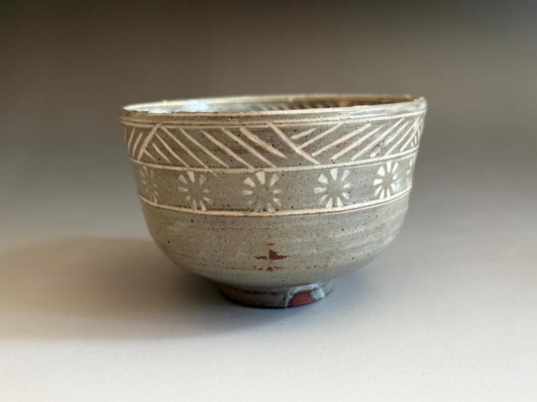 16代永楽善五郎　即全　花三島茶碗　久田宗也　尋牛斎書付　茶道具　表千家