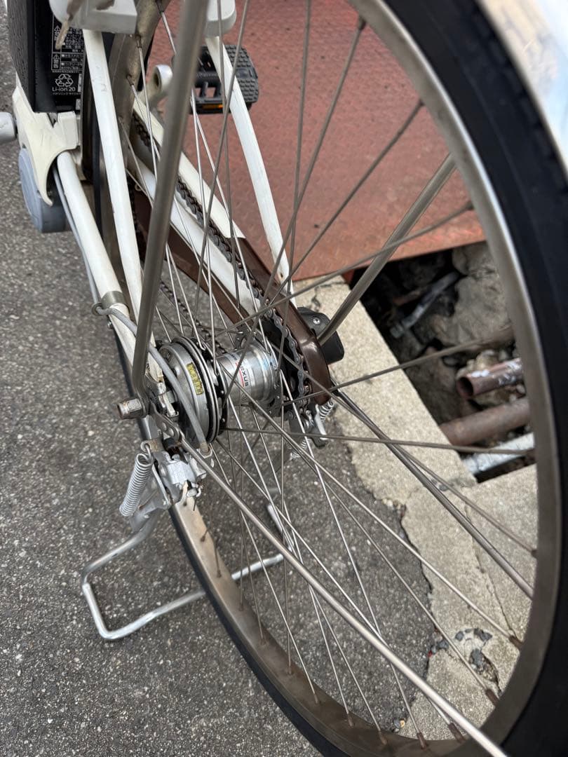 自転車店整備済み】Panasonic 電動アシスト自転車｜12Ah