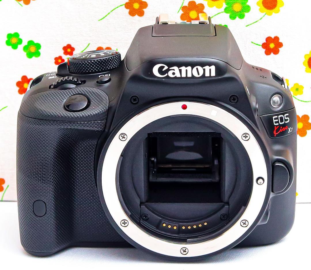 Canon EOS Kiss X7☆スマホ転送☆超小型☆間違いない一眼レフ