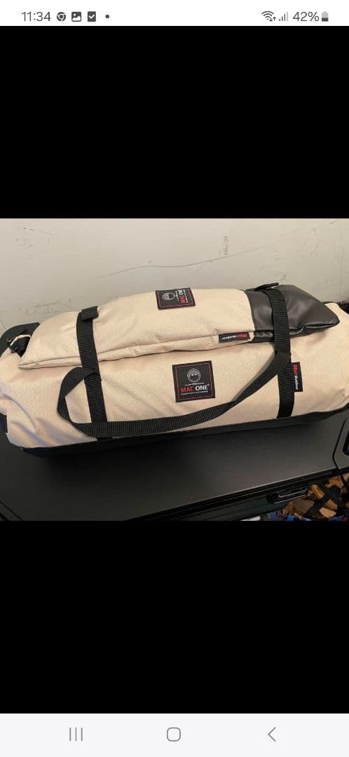 2日で削除最終価格完売色超美品マックワンタープライトベージュネルデザインキャンプ