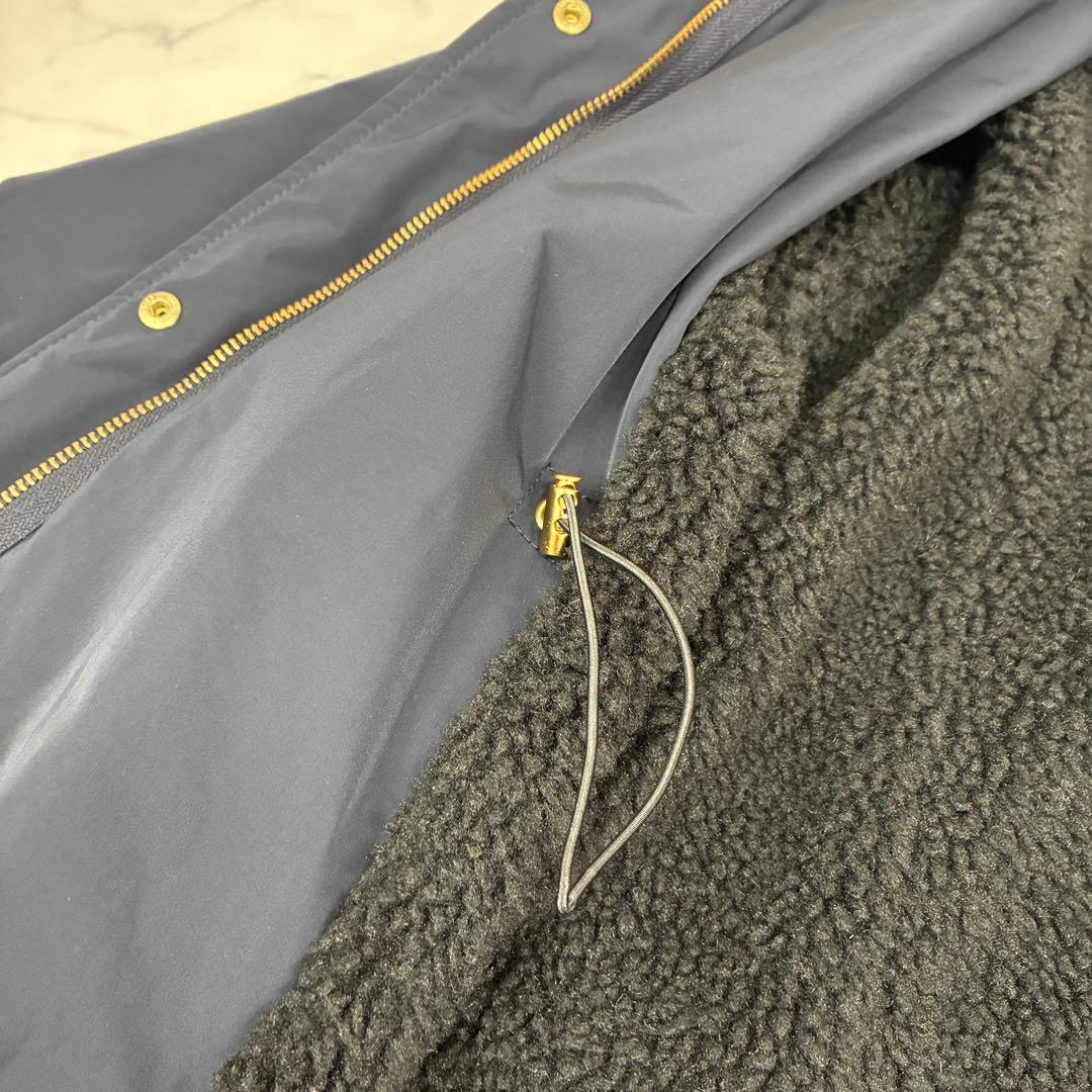 タグ付き✨PLST　ポリエステルツイルモッズコート　フード ファー　ボア