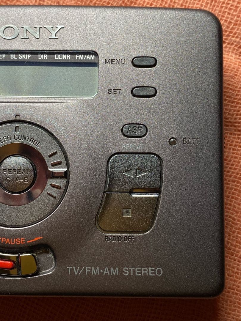 ソニー　カセット型ウォークマン　WM-GX822