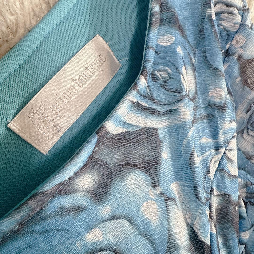 プリマブティック　社交ダンス衣装ドレス薔薇柄