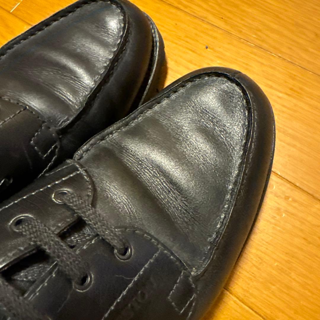 jm weston ヨット希少ロシアンカーフ！(BLACK) size７Ｃ中古品