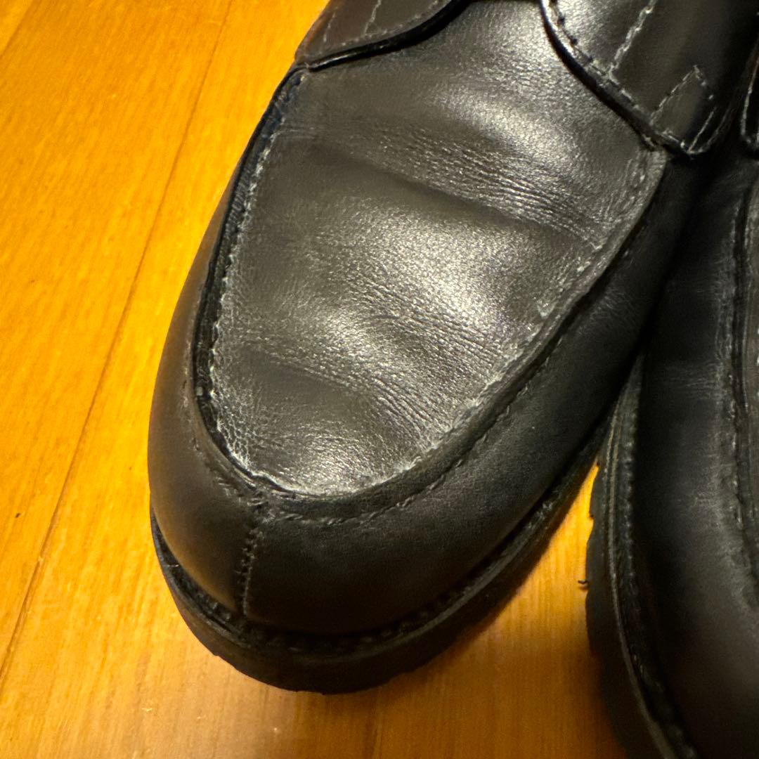 jm weston ヨット希少ロシアンカーフ！(BLACK) size７Ｃ中古品