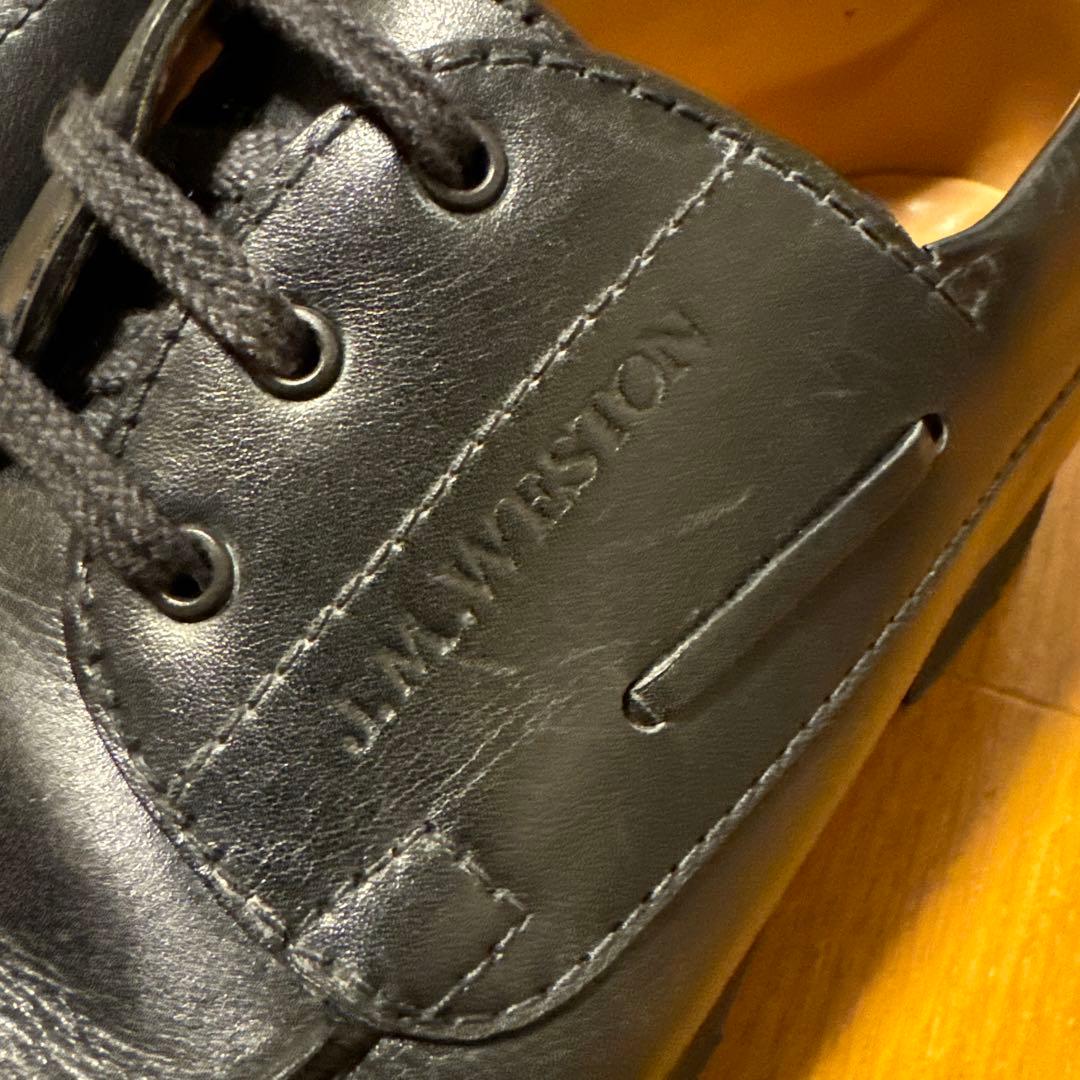 jm weston ヨット希少ロシアンカーフ！(BLACK) size７Ｃ中古品