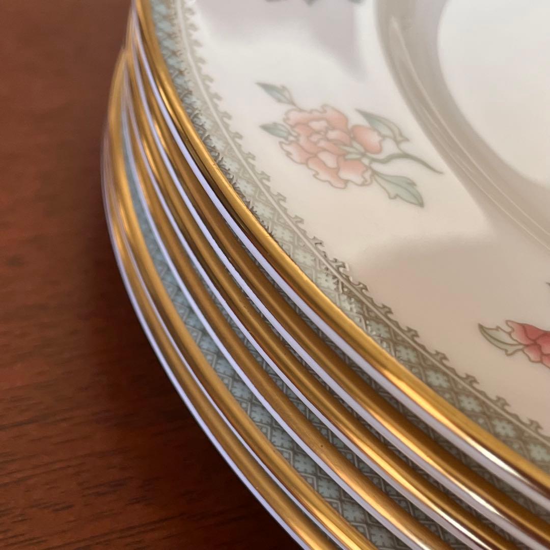 【美品】ミントン★ジャスミン★シノワズリ　ディナー皿　6枚