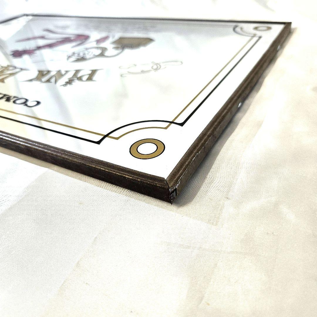 ピンクパンサー 壁掛け鏡 パブミラー 鏡 ヴィンテージ