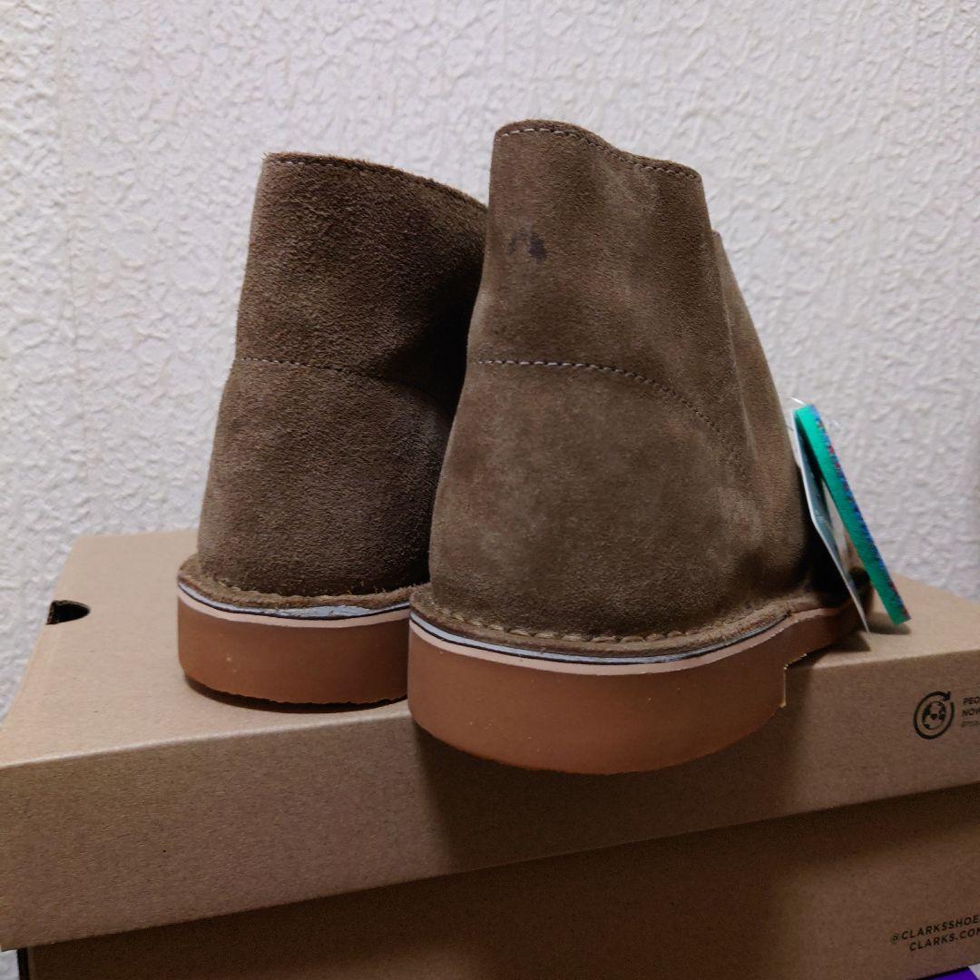 クラークス　スエード チャッカブーツ　ブッシェイカー３　27.5cm